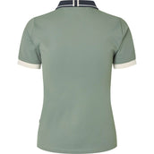 Kingsland Polo Shirt KLLaura Green Agave