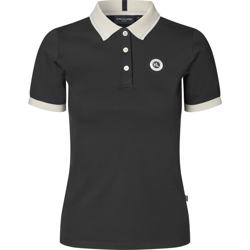 Kingsland Polo Shirt KLLaura Schwarz Kingsland Polo Shirt KLLaura Schwarz