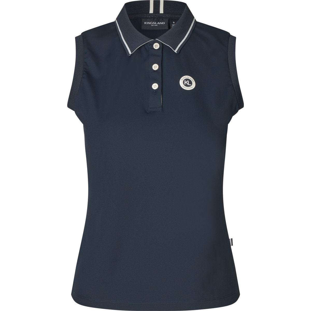Kingsland Poloshirt KLLaura Ärmellos Navy