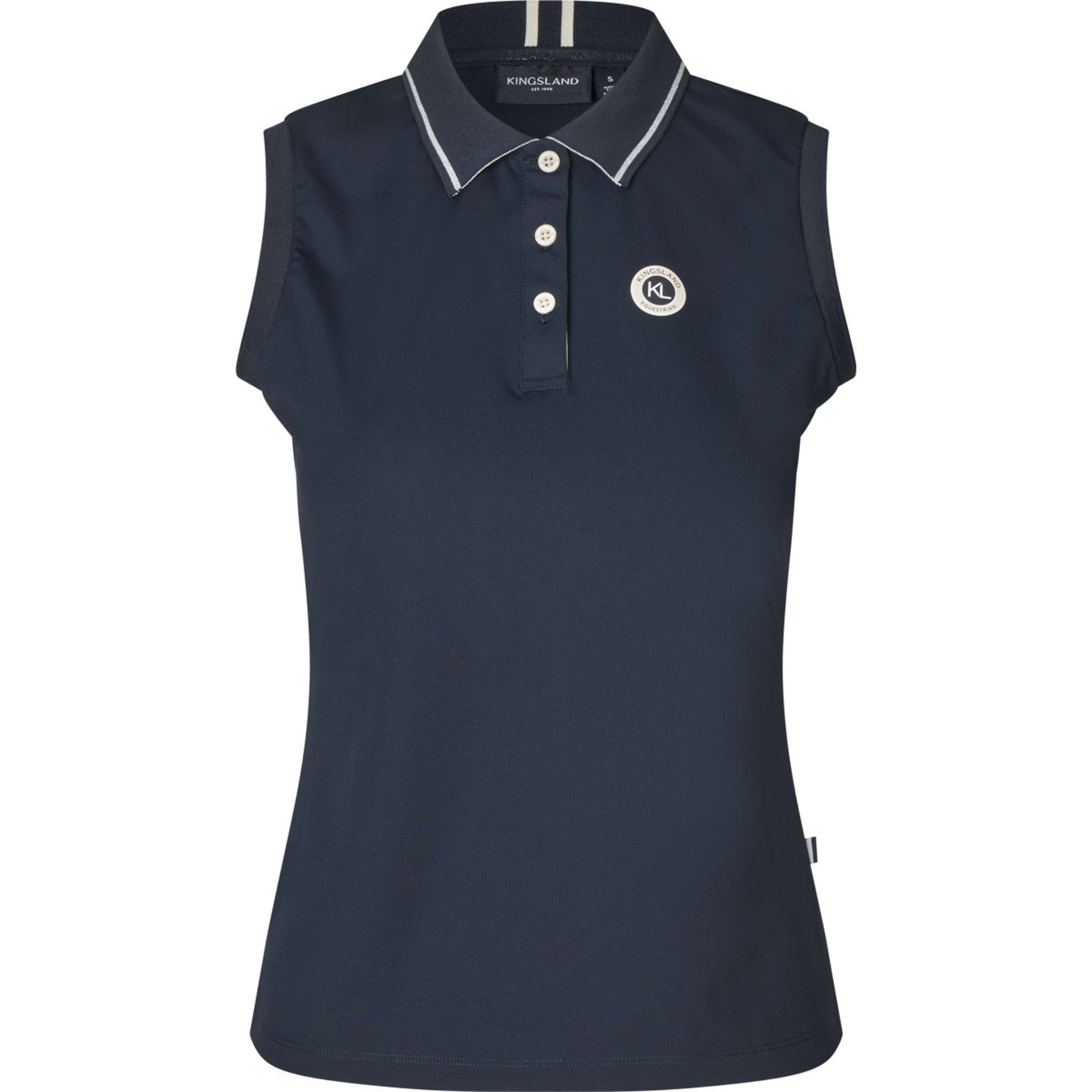 Kingsland Poloshirt KLLaura Ärmellos Navy