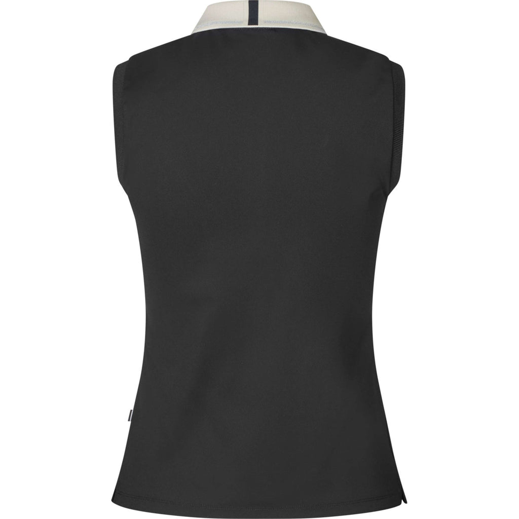 Kingsland Poloshirt KLLaura Ärmellos Schwarz
