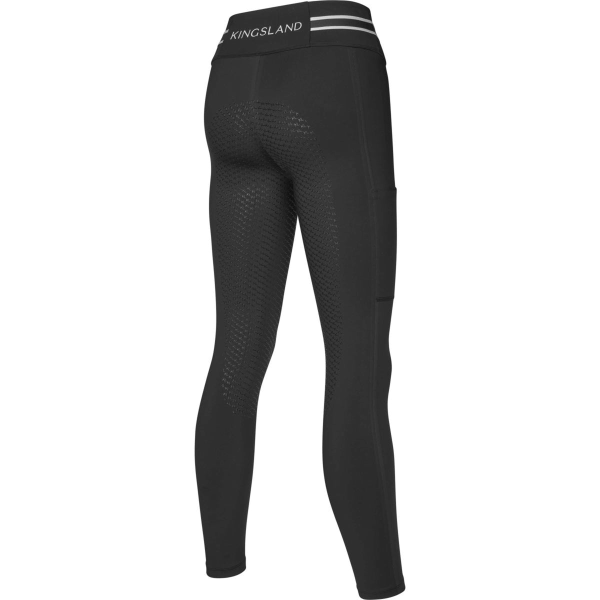 Kingsland Reitleggings KLLaura Full Grip Schwarz