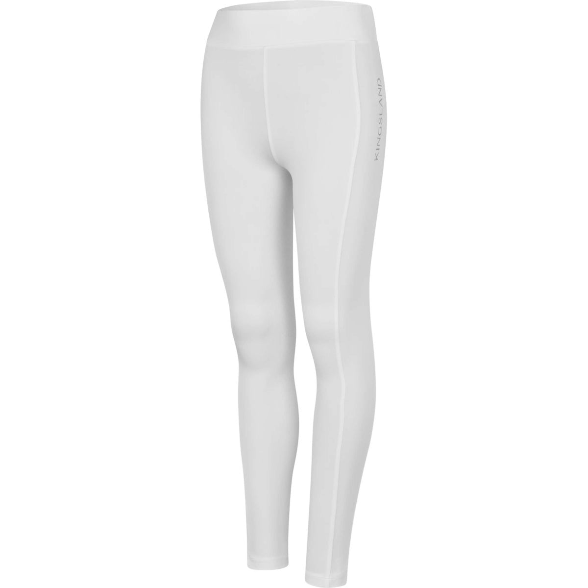 Kingsland Reitleggings KLLily Junior F-Tec 5 Full Grip Weiß