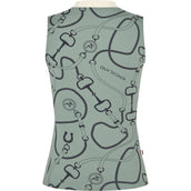 Kingsland Top KLLarissa Ärmellos Green Agave