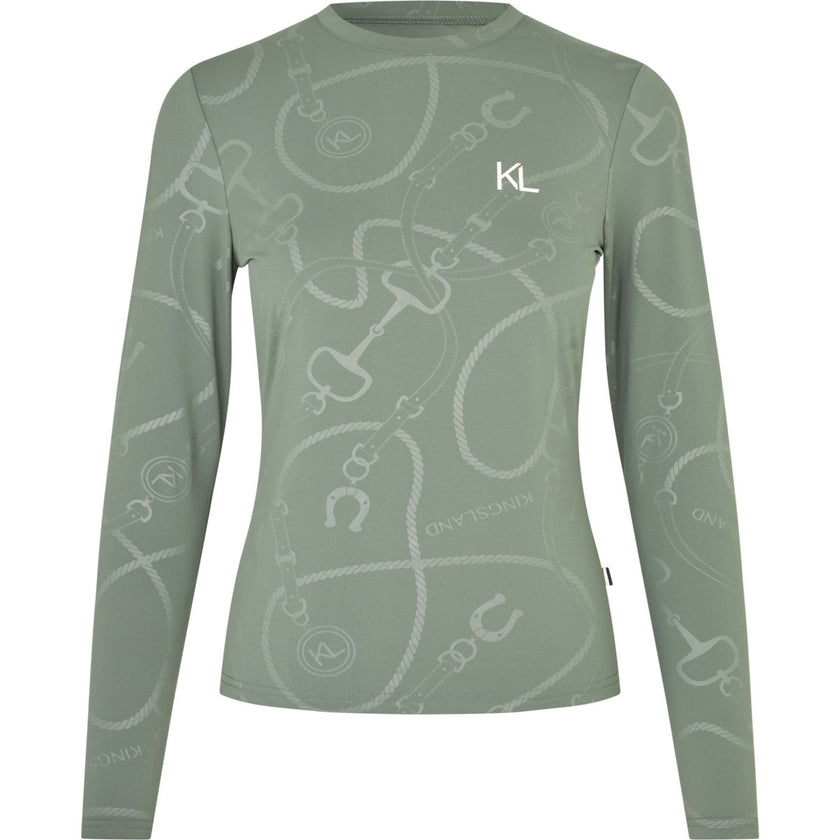Kingsland Trainingsshirt KLLindsey Green Agave Kingsland Trainingsshirt KLLindsey Green Agave
