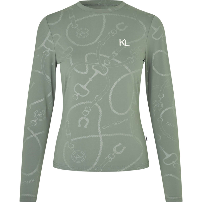 Kingsland Trainingsshirt KLLindsey Green Agave Kingsland Trainingsshirt KLLindsey Green Agave
