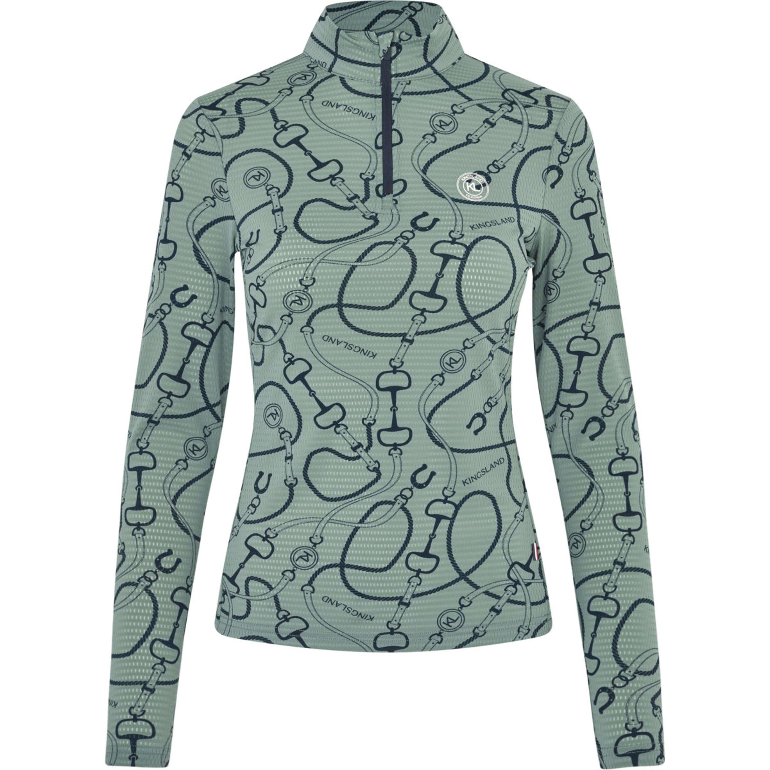 Kingsland Trainingsshirt KLLarissa Green Agave