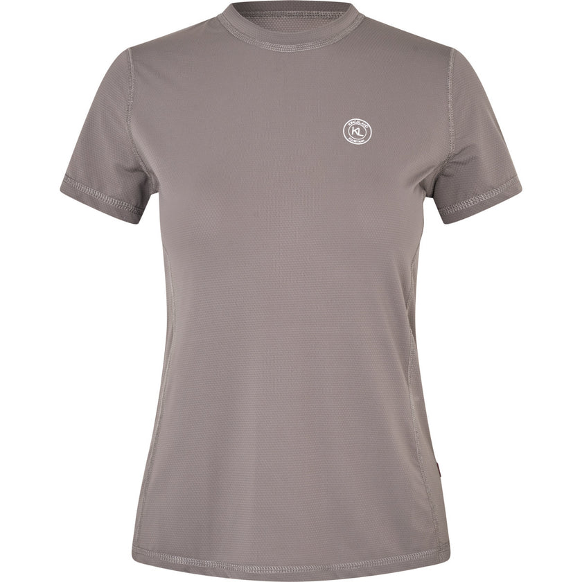 Kingsland T-Shirt KLLeona Technical Brown Iron