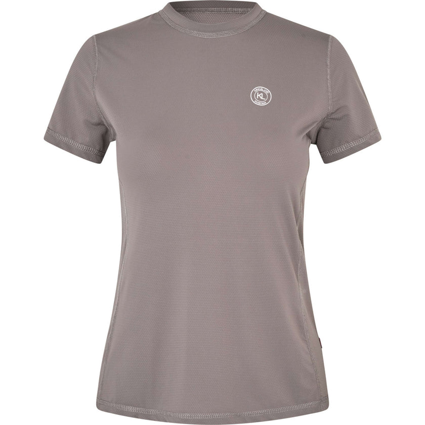 Kingsland T-Shirt KLLeona Technical Brown Iron Kingsland T-Shirt KLLeona Technical Brown Iron