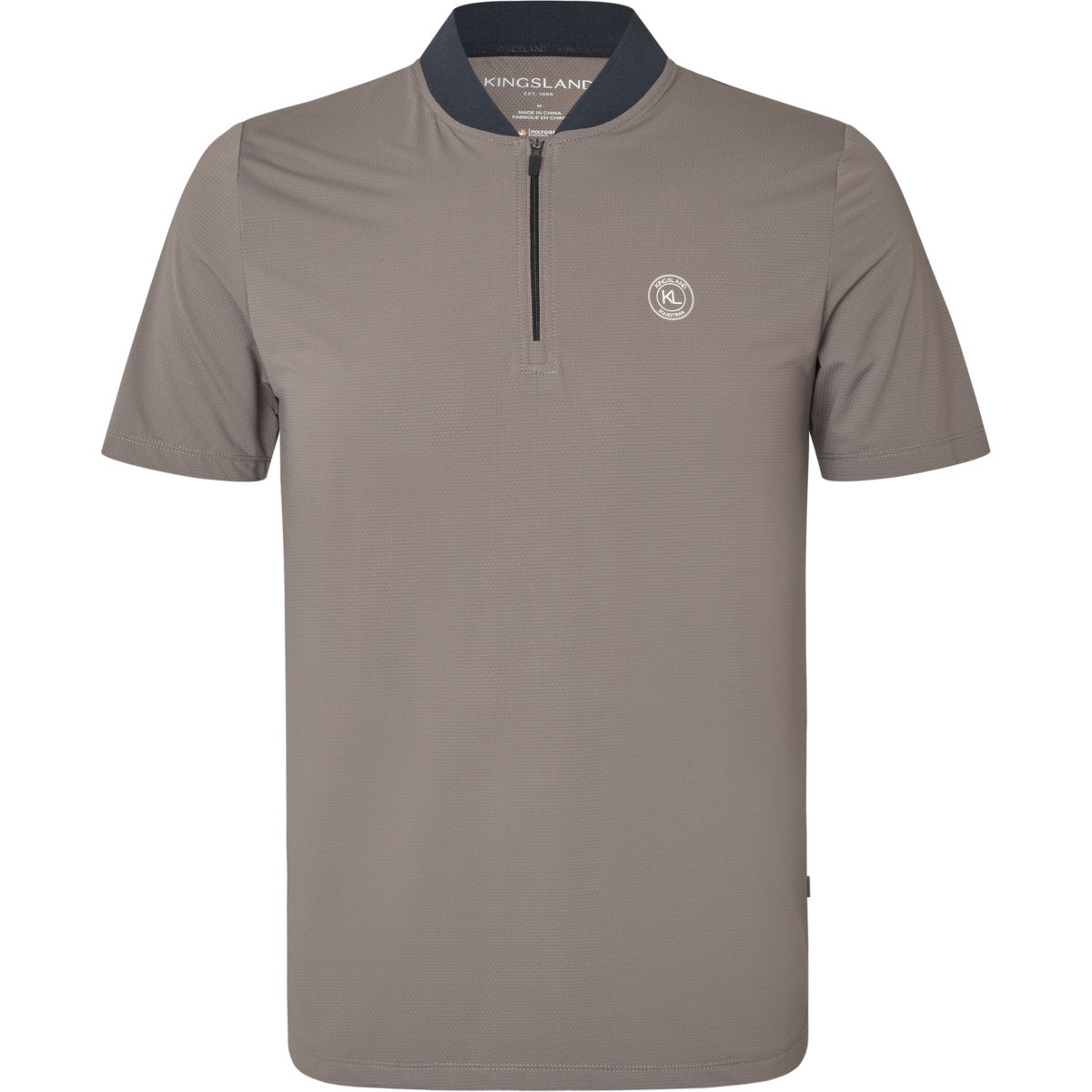 Kingsland Trainingsshirt KLLiam Herren Brown Iron