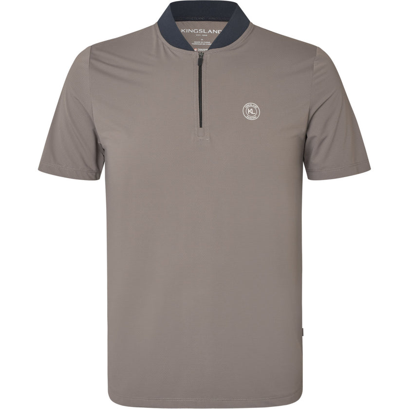 Kingsland Trainingsshirt KLLiam Herren Brown Iron