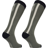 Kingsland Reitsocken KLLaura Coolmax 2 Pack Green Agave
