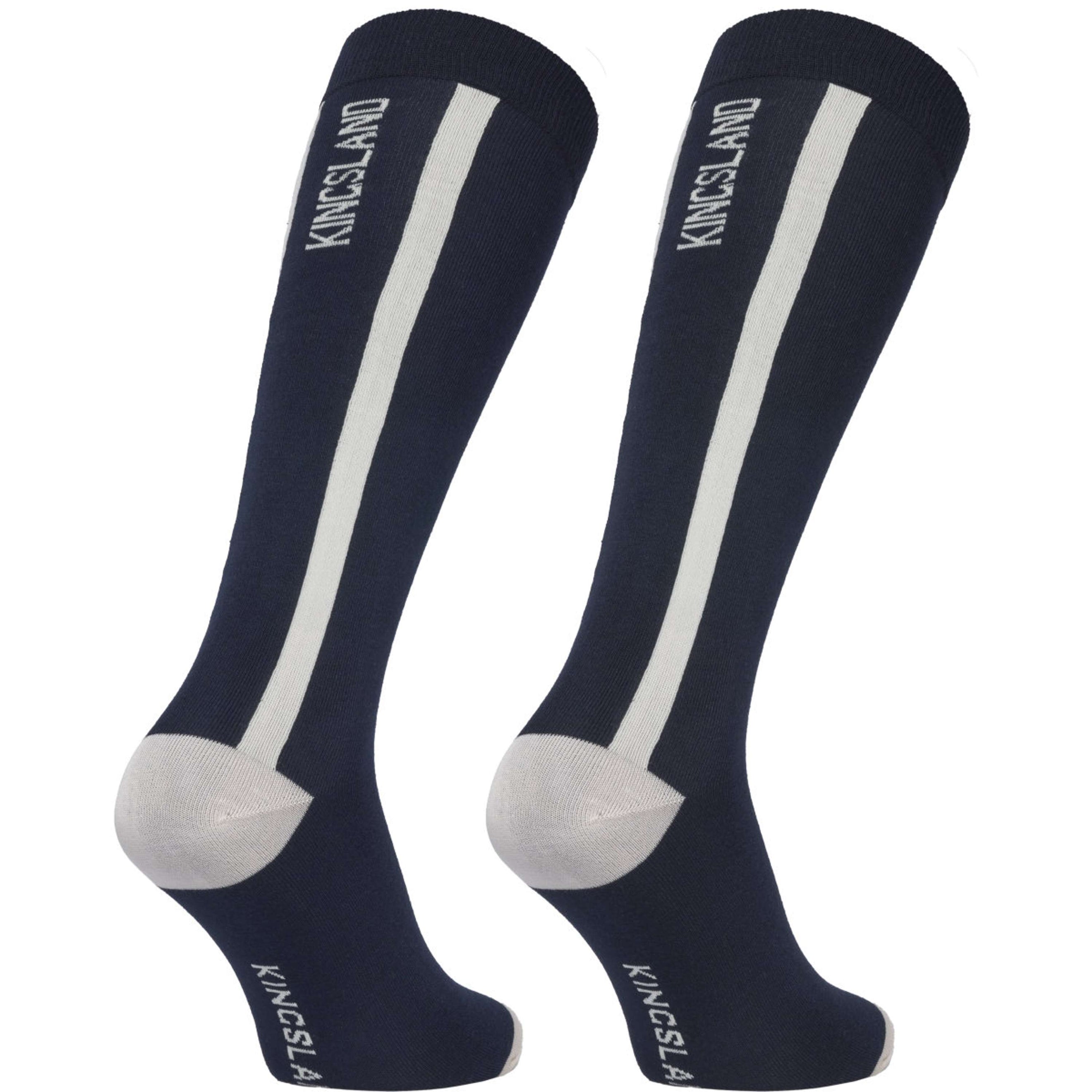 Kingsland Reitsocken KLLaura Coolmax 2 Pack Navy