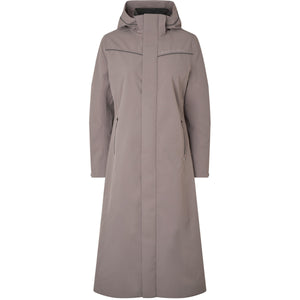 Kingsland Lange Jacke KLLucia Wasserdicht Brown Iron