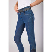Kingsland Reithose KLKayce Denim Full Grip Navy