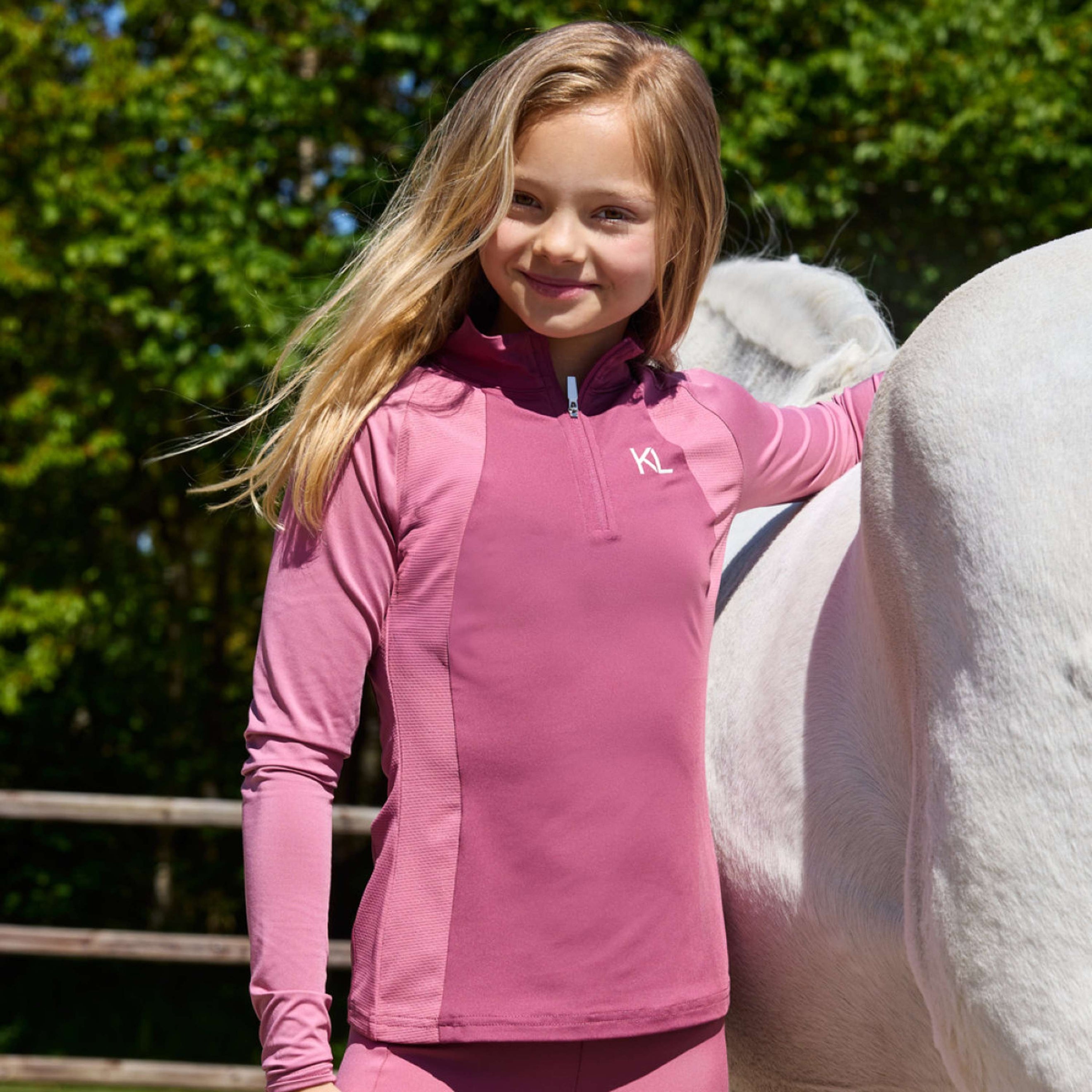 Kingsland Trainingsshirt KLLinda Junior Heather Rose Kingsland Trainingsshirt KLLinda Junior Heather Rose