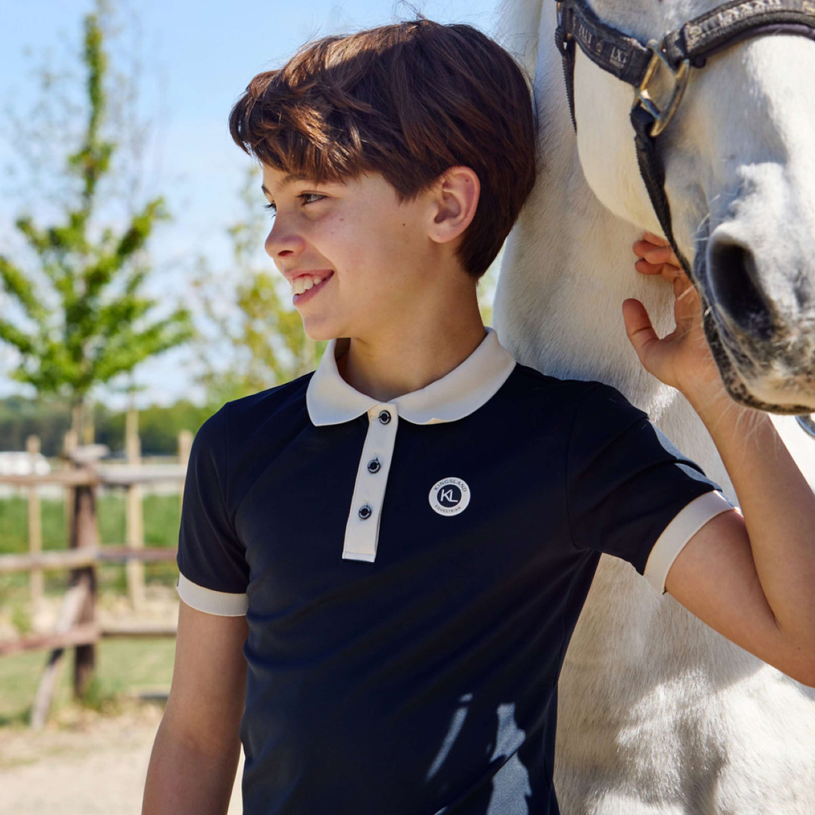Kingsland Poloshirt KLLaura Junior Navy Kingsland Poloshirt KLLaura Junior Navy