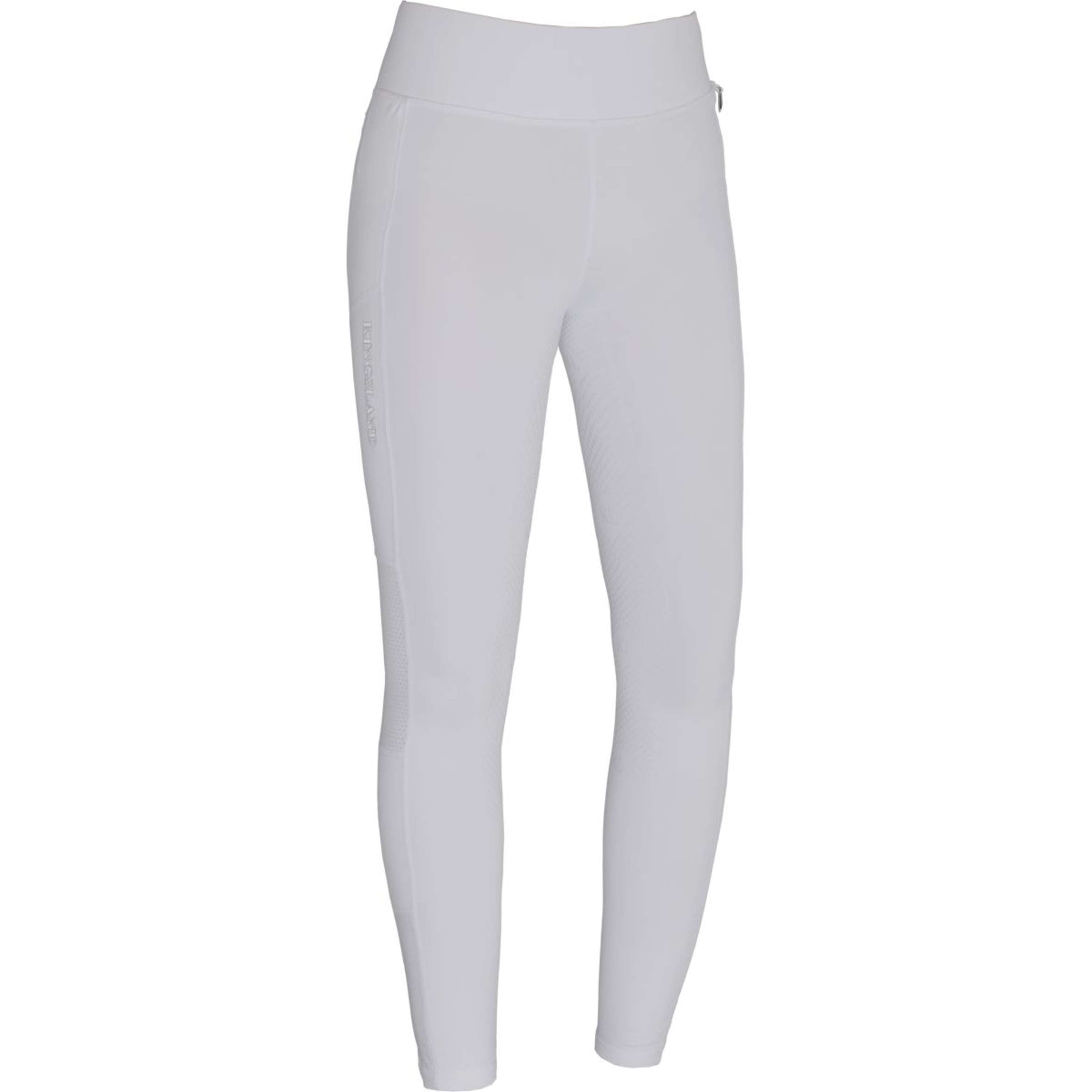 Kingsland Reitleggings Katinka Full Grip F-Tec2 Weiß