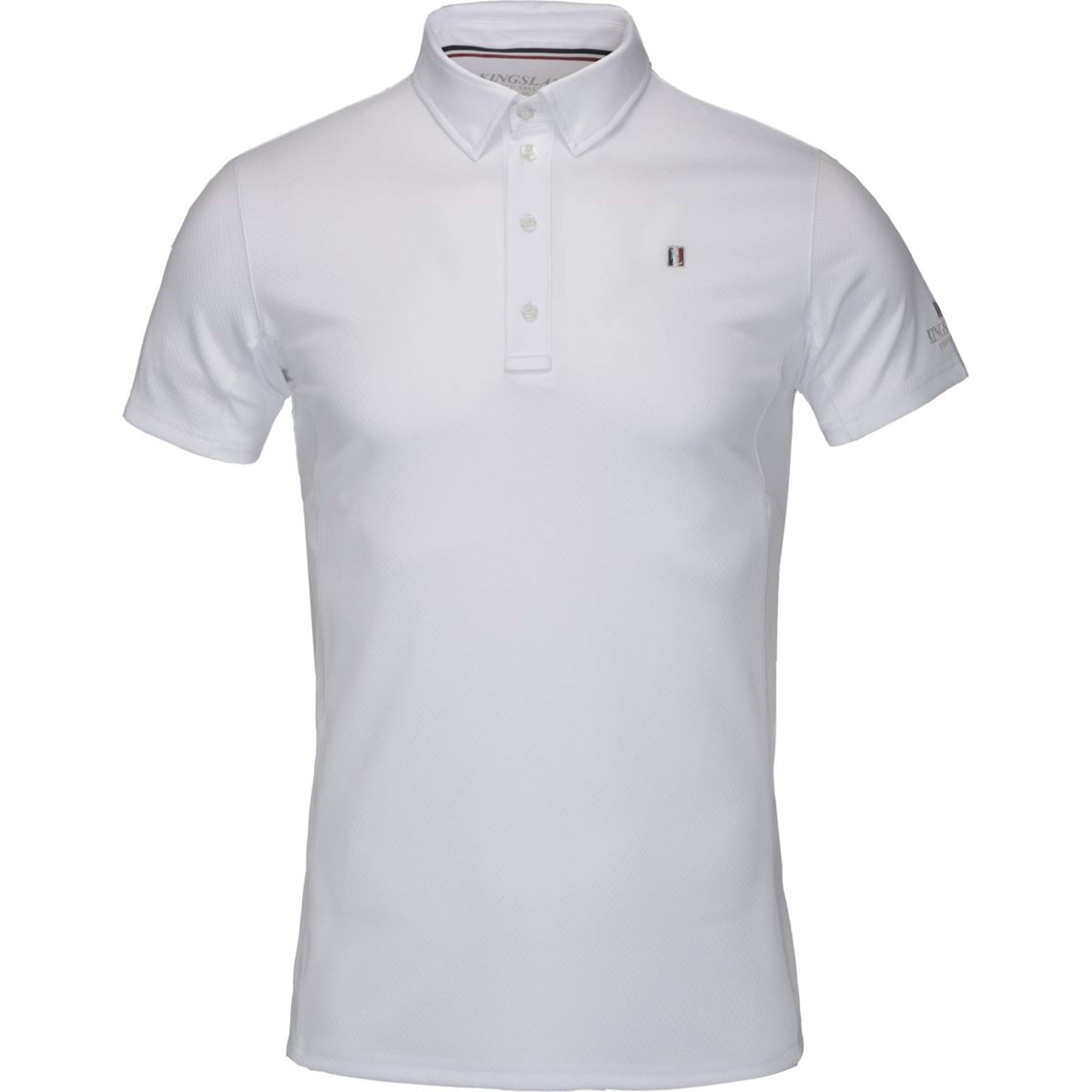 Kingsland Turniershirt Classic Kurzarm Herren Weiß Kingsland Turniershirt Classic Kurzarm Herren Weiß