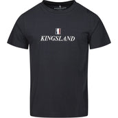 Kingsland Shirt Classic Kurze Ärmel Mädchen Navy