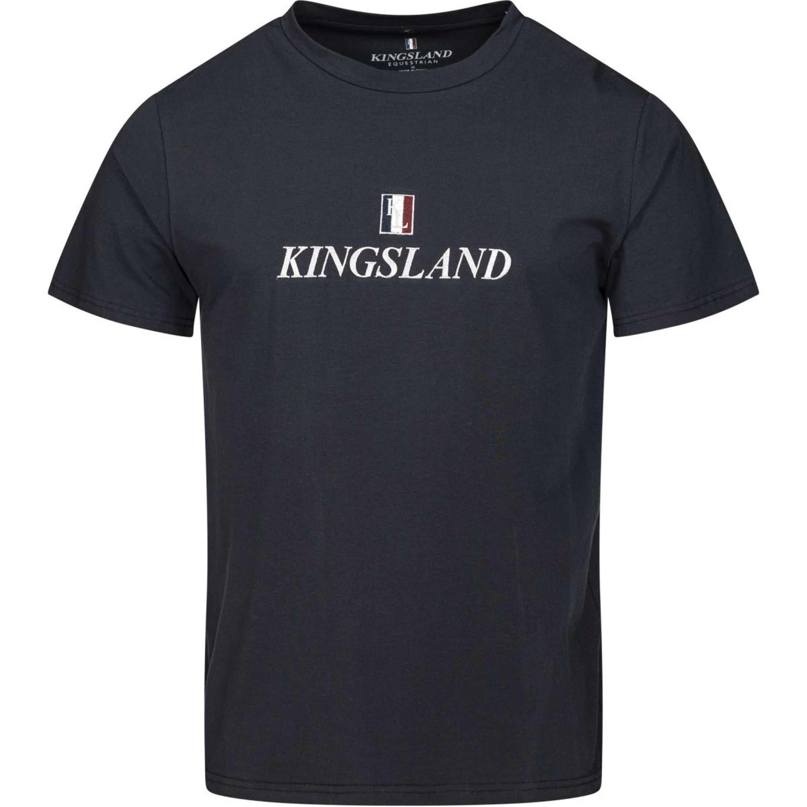 Kingsland Shirt Classic Kurze Ärmel Mädchen Navy