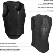 Komperdell Rückenprotector Flexfit Regular New Schwarz
