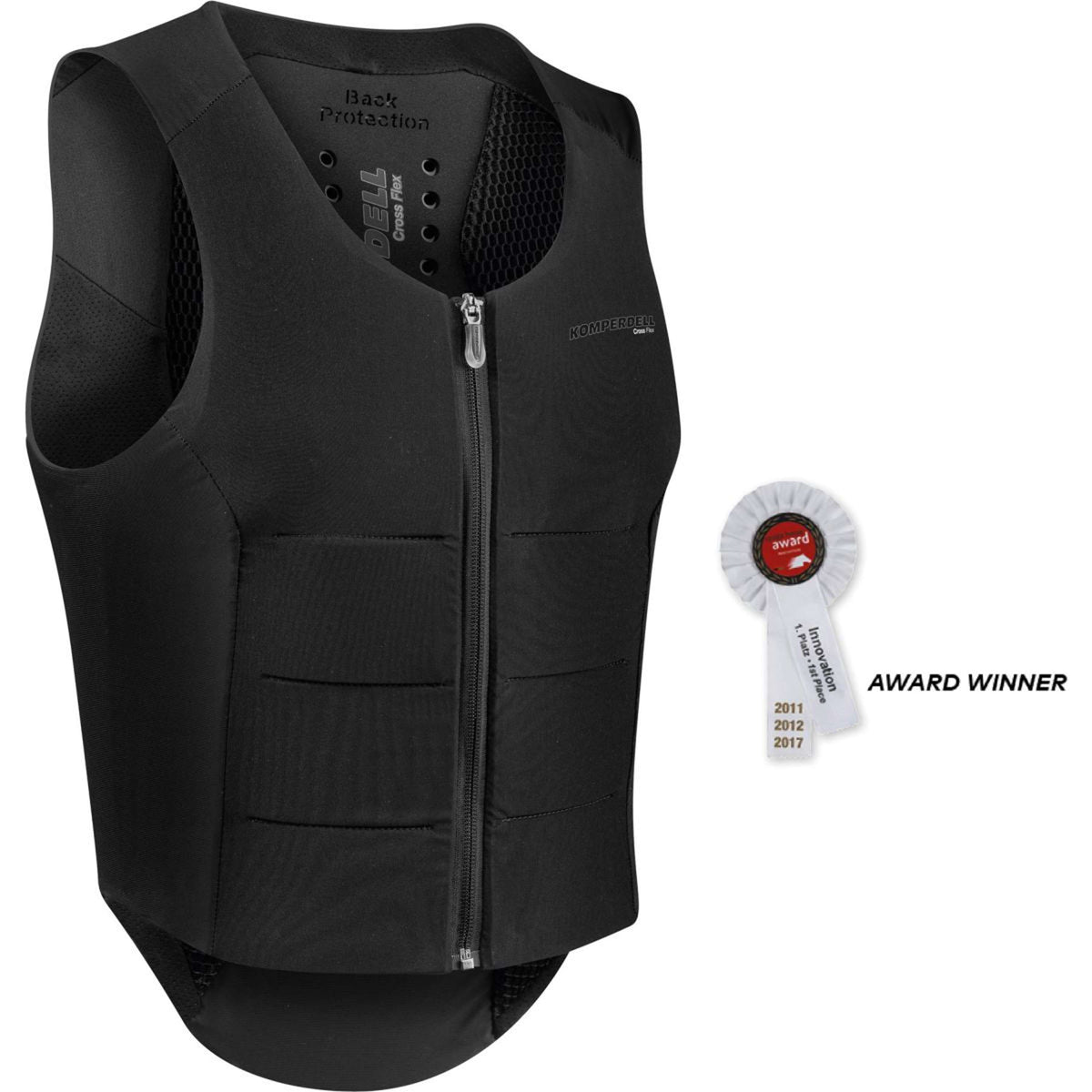Komperdell Rückenprotector Flexfit Regular New Schwarz