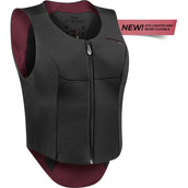 Komperdell Rückenprotector Flexfit Schlank Schwarz/Bordeaux