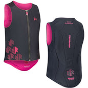 Komperdell Rückenprotector FlexFit Pro Junior Schwarz/Rosa