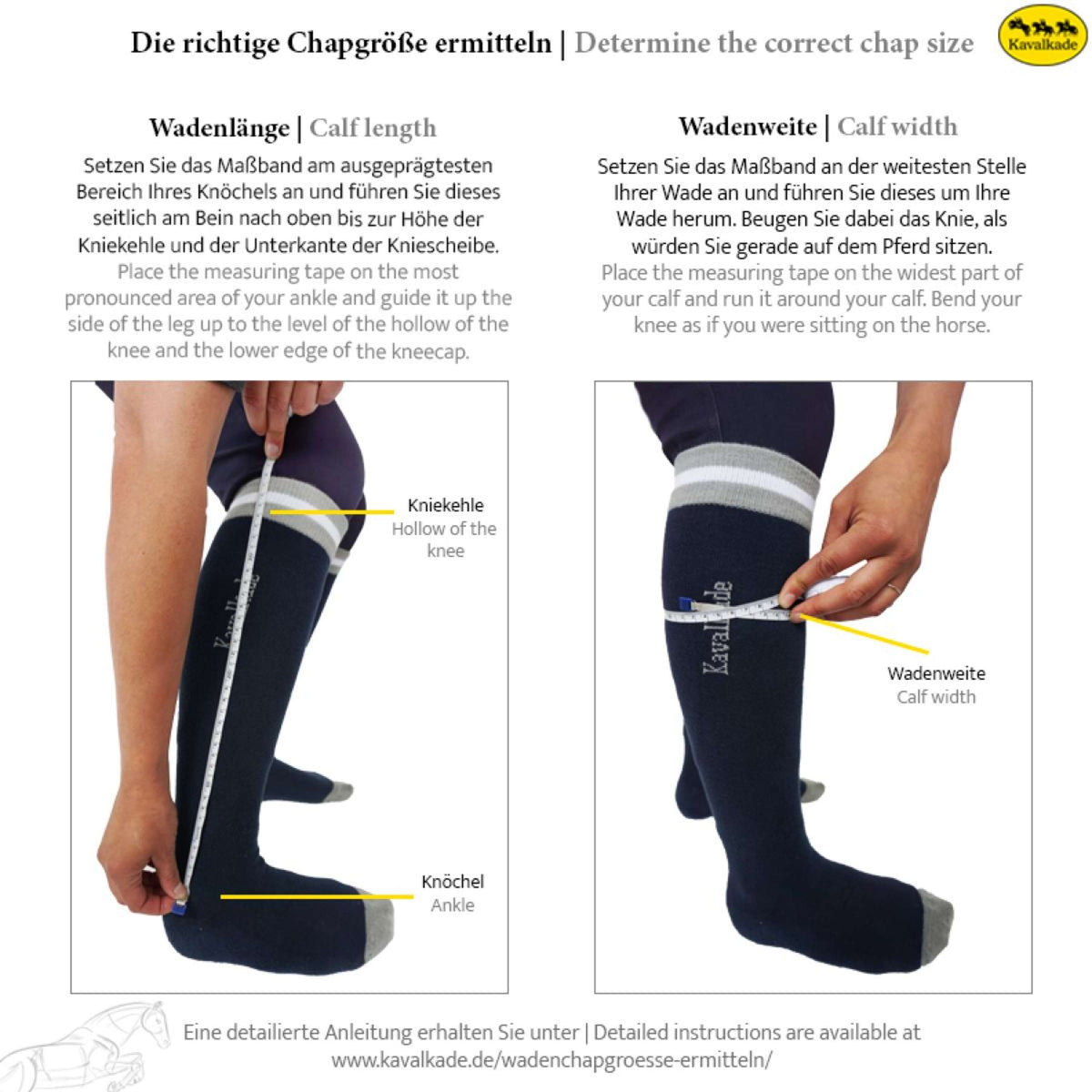 Kavalkade Chaps Combi Schwarz