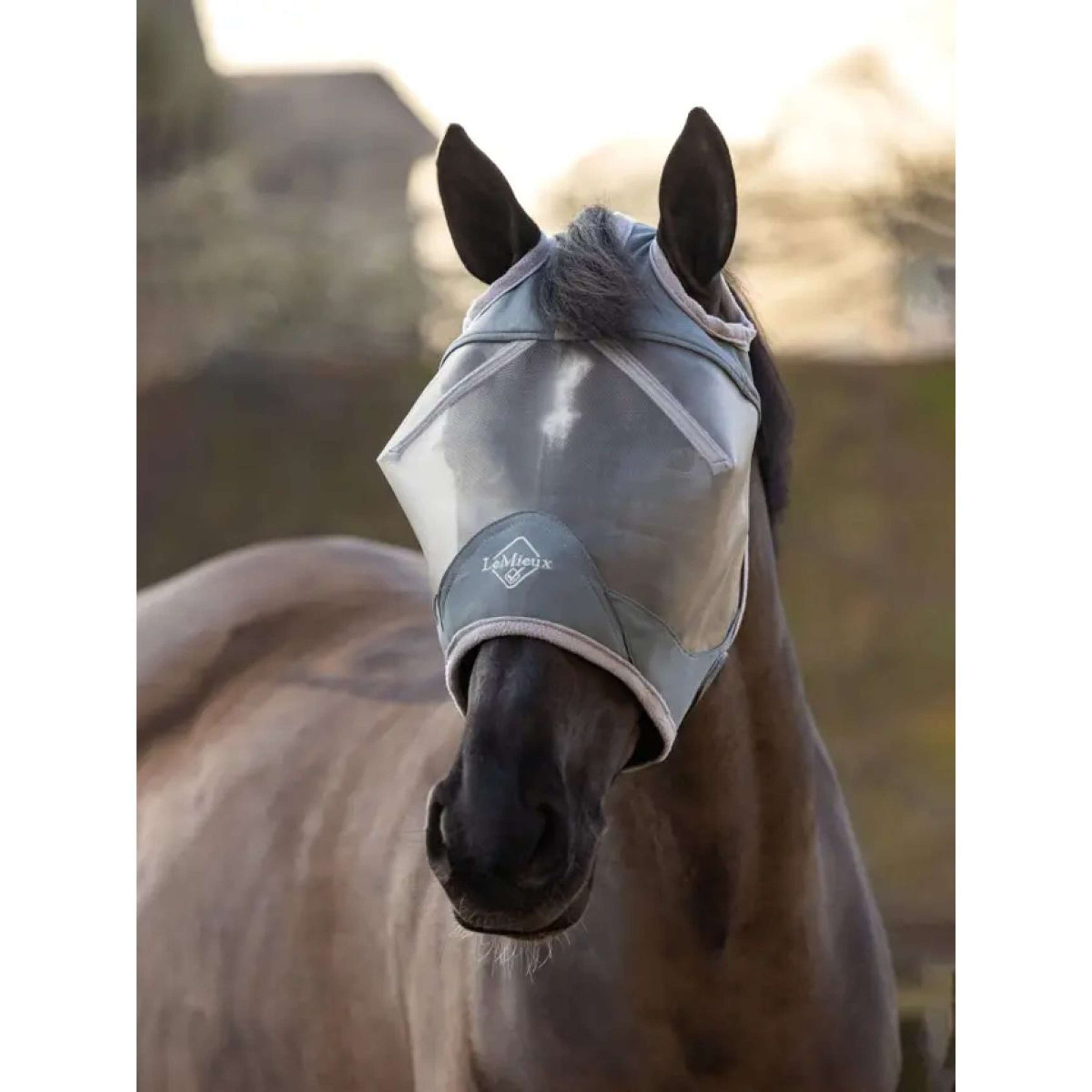 LeMieux Fliegenmaske ArmourShield Pro Standard Grau LeMieux Fliegenmaske ArmourShield Pro Standard Grau