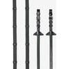 LeMieux Zügel Arika Soft Rubber with Stopper Schwarz/Silber