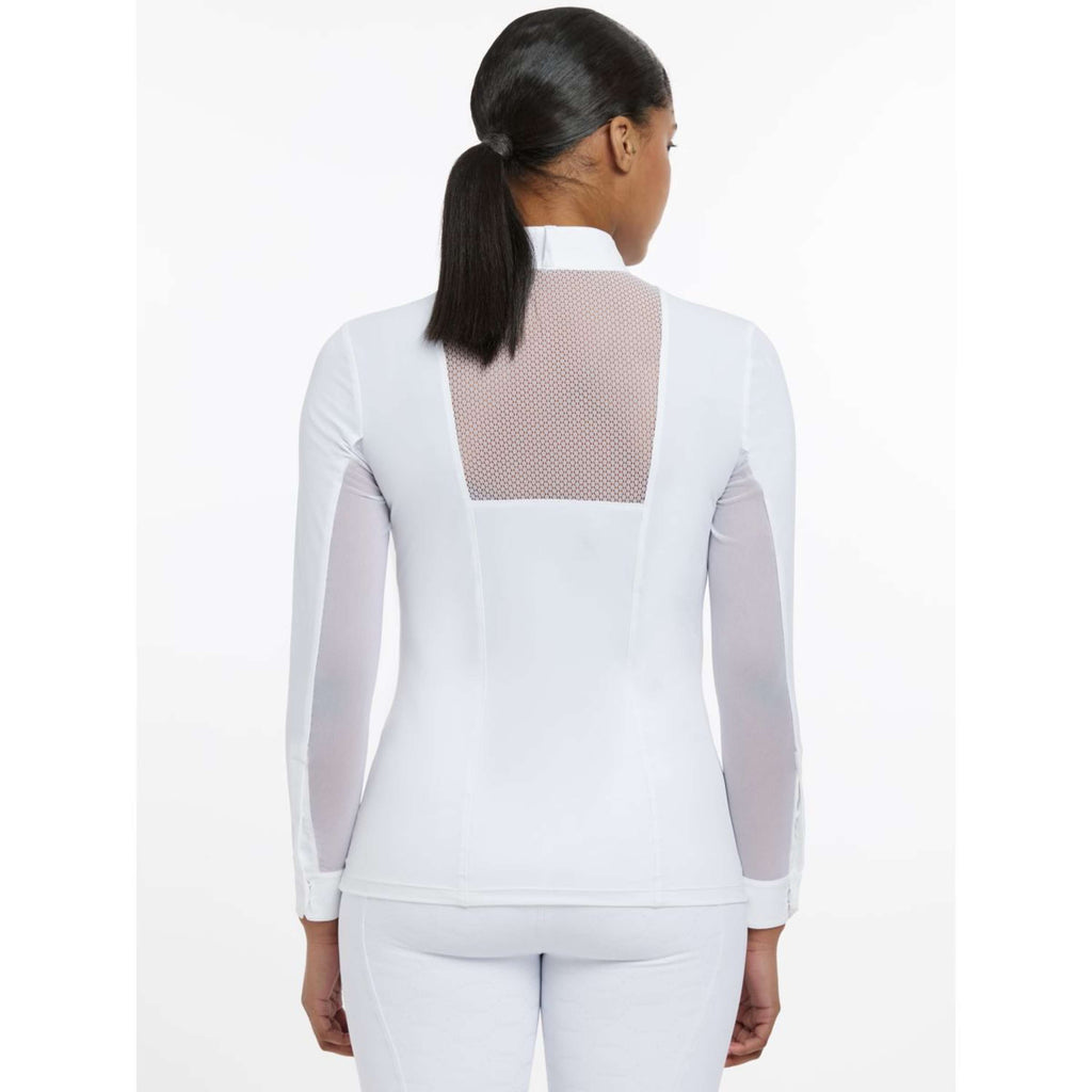 LeMieux Turniershirt Camille Lange Ärmel Weiß
