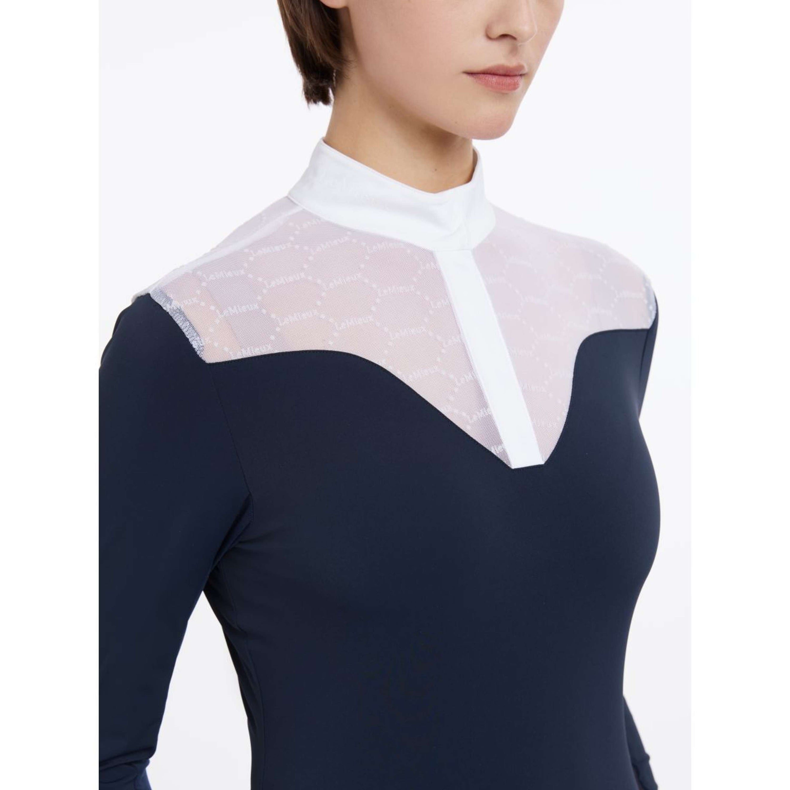 LeMieux Turniershirt Emily Lange Ärmel SS25 Navy LeMieux Turniershirt Emily Lange Ärmel SS25 Navy