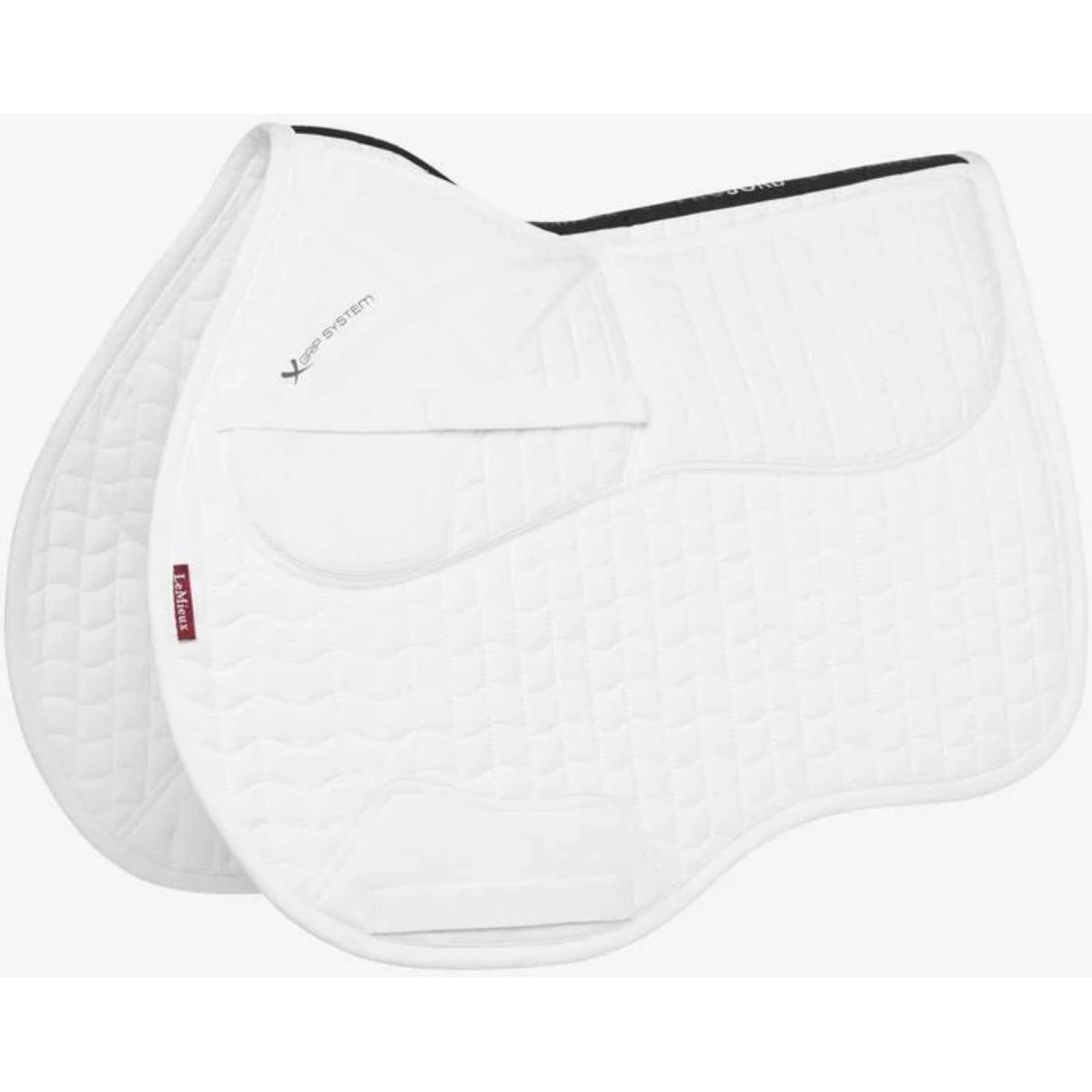 LeMieux Schabracke Prosorb Plain 2 Pocket Vielseitigkeit Weiß LeMieux Schabracke Prosorb Plain 2 Pocket Vielseitigkeit Weiß