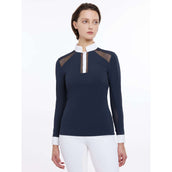 LeMieux Turniershirt Camille Lange Ärmel Navy