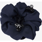 Haarnetz Scrunchie Navy/Schwarz