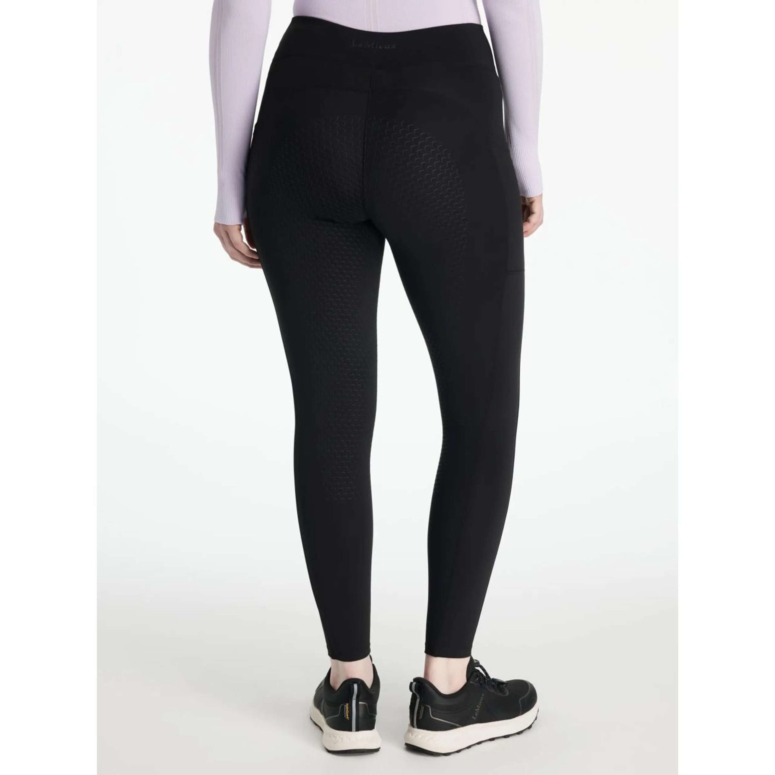 LeMieux Reitleggings Natalie Full Grip Schwarz