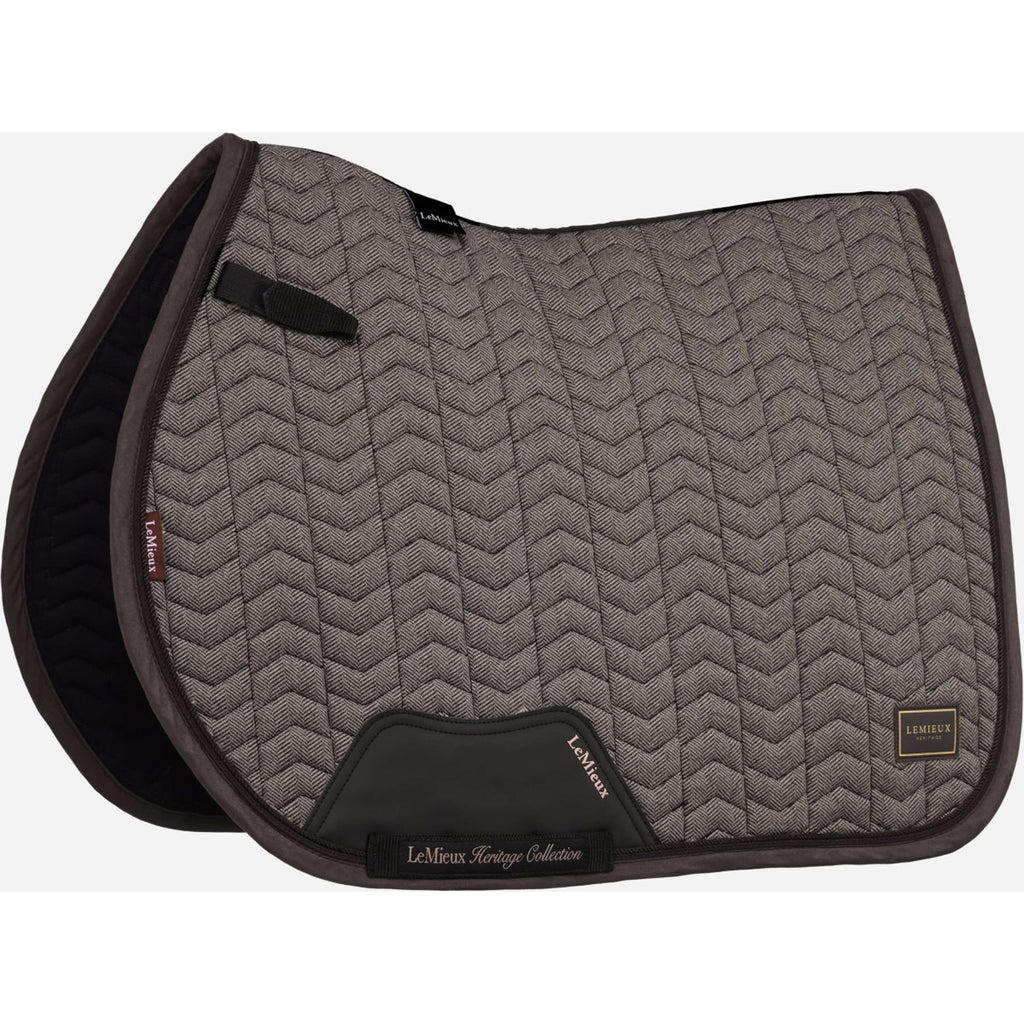 LeMieux Schabracke Heritage Herringbone Square Springen Cocoa