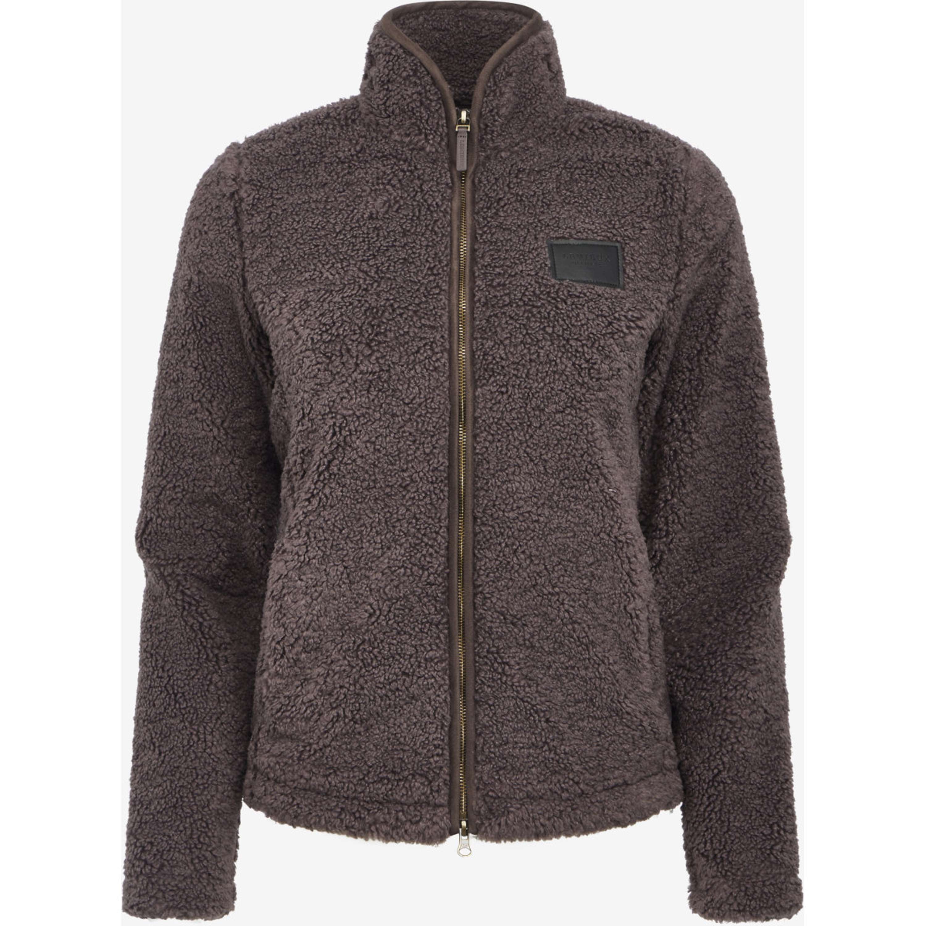 LeMieux Jacke Heritage Borg Zip Through Cocoa