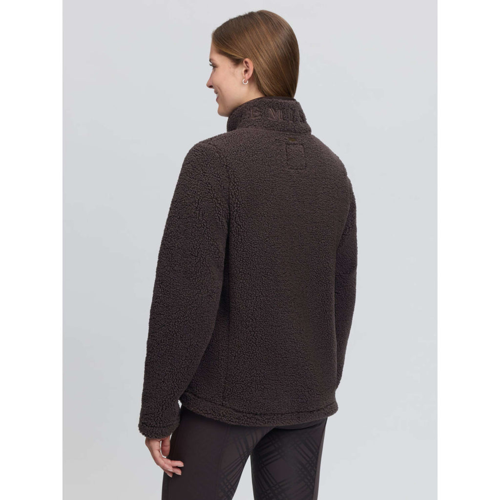 LeMieux Jacke Heritage Borg Zip Through Cocoa