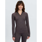 LeMieux Baselayer Heritage Check Lange Ärmel Cocoa