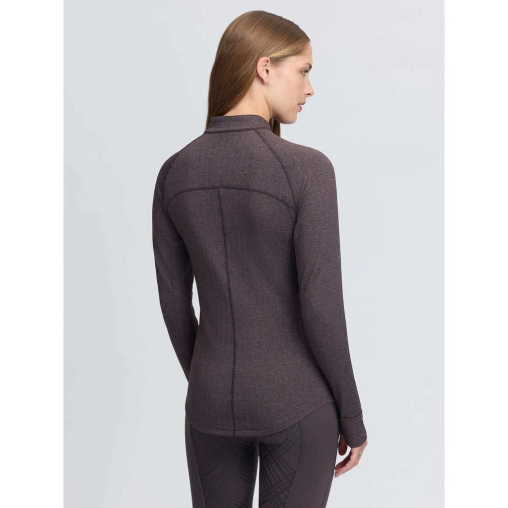 LeMieux Baselayer Heritage Herringbone Cocoa