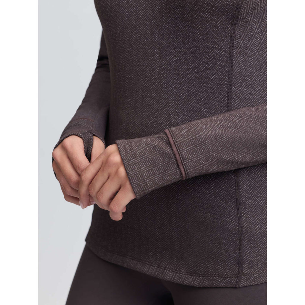 LeMieux Baselayer Heritage Herringbone Cocoa