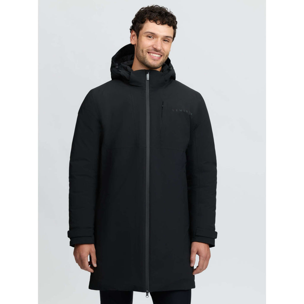 LeMieux Lange Jacke Waterproof Training Herren Schwarz
