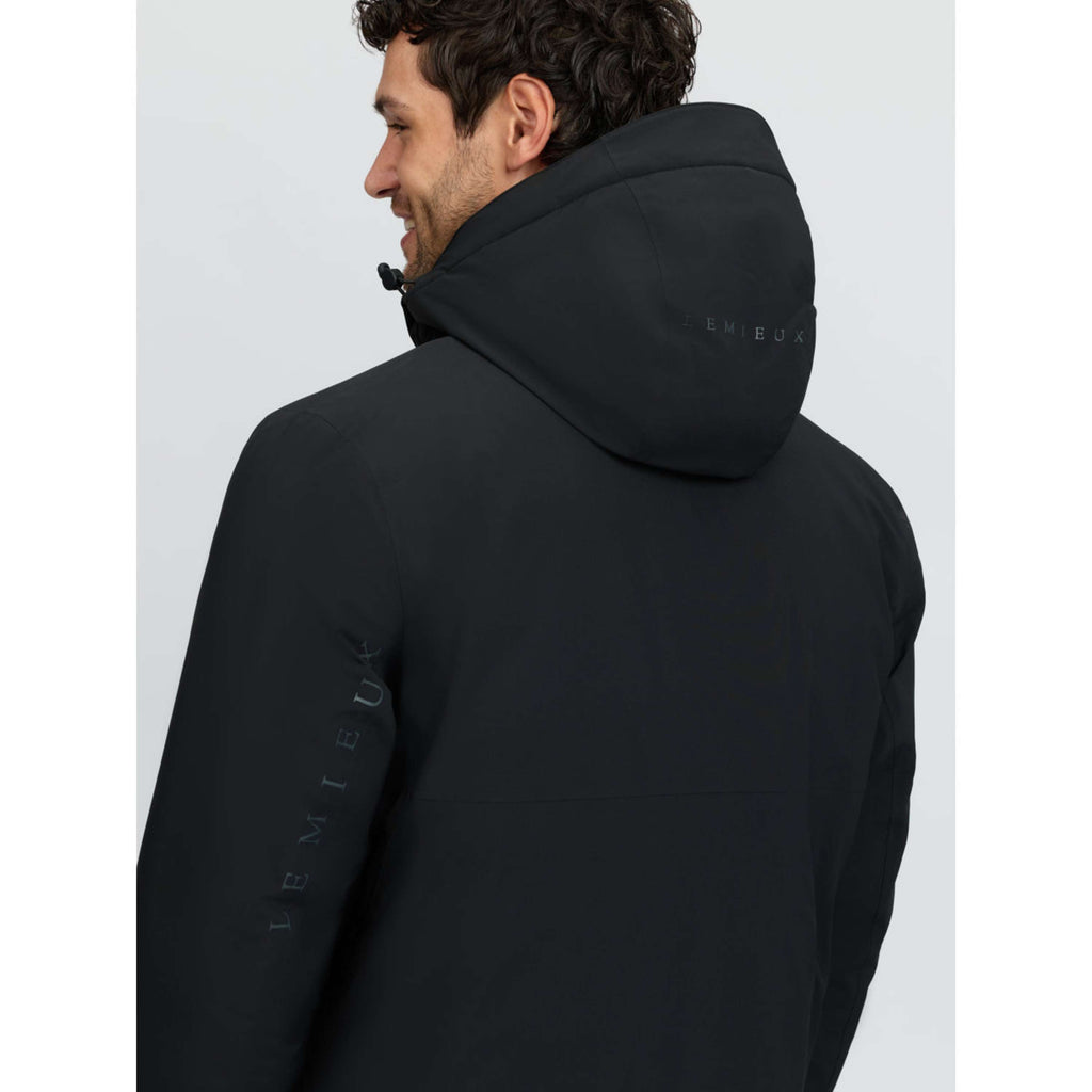 LeMieux Lange Jacke Waterproof Training Herren Schwarz