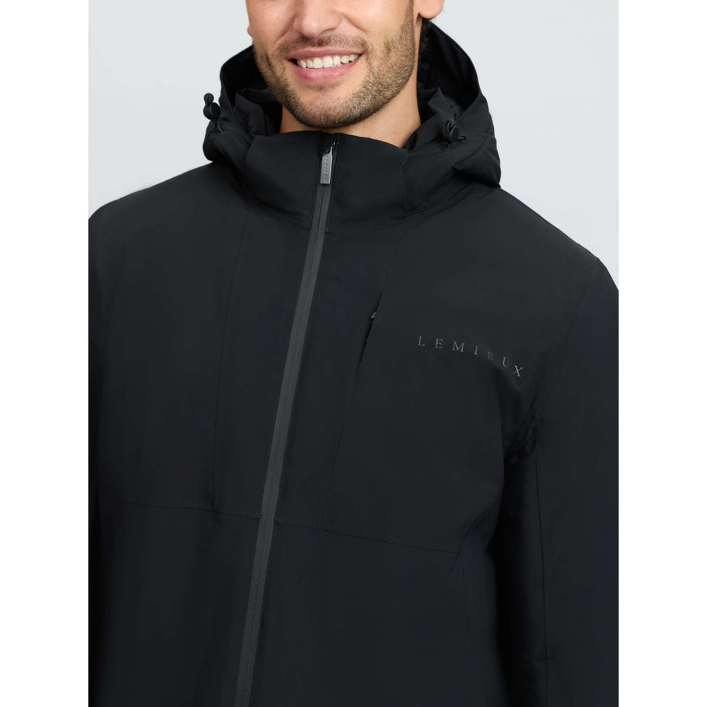 LeMieux Lange Jacke Waterproof Training Herren Schwarz
