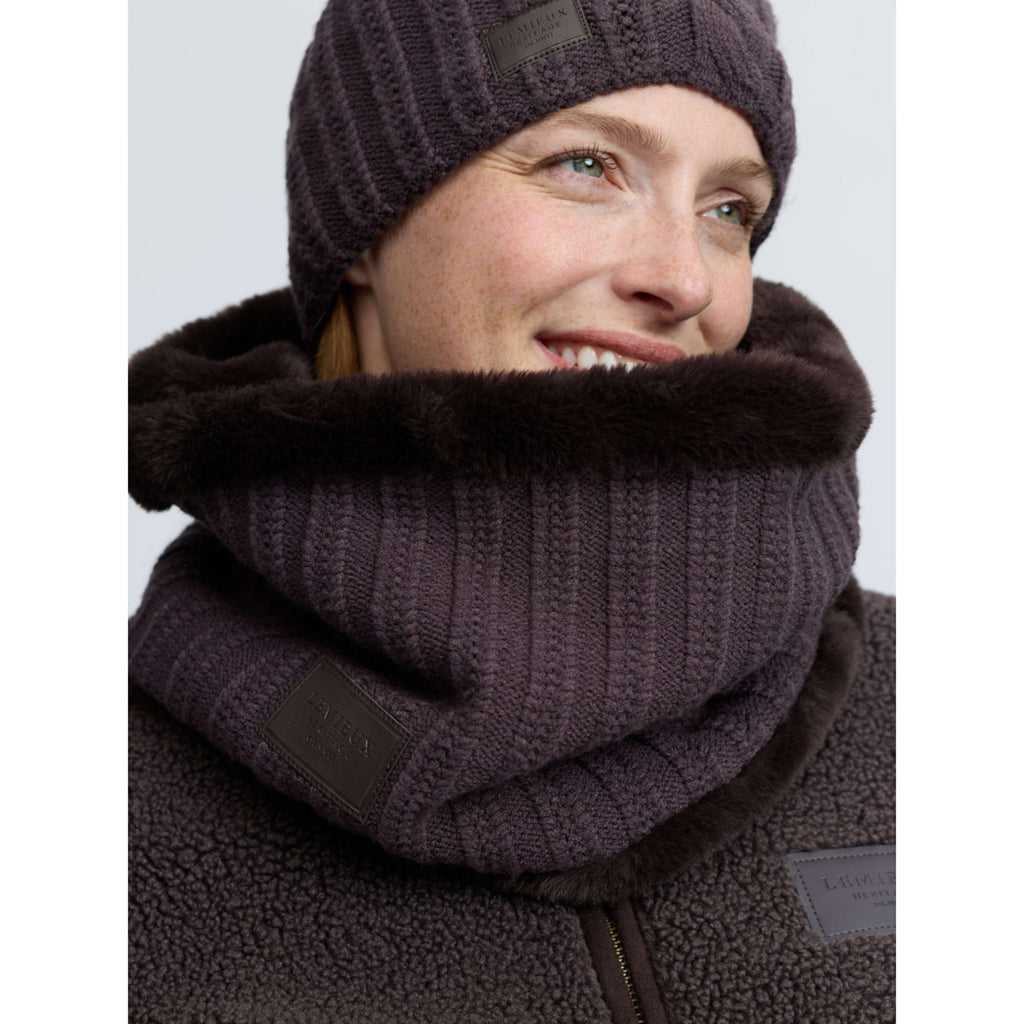 LeMieux Halstuch Heritage Knitted Cocoa