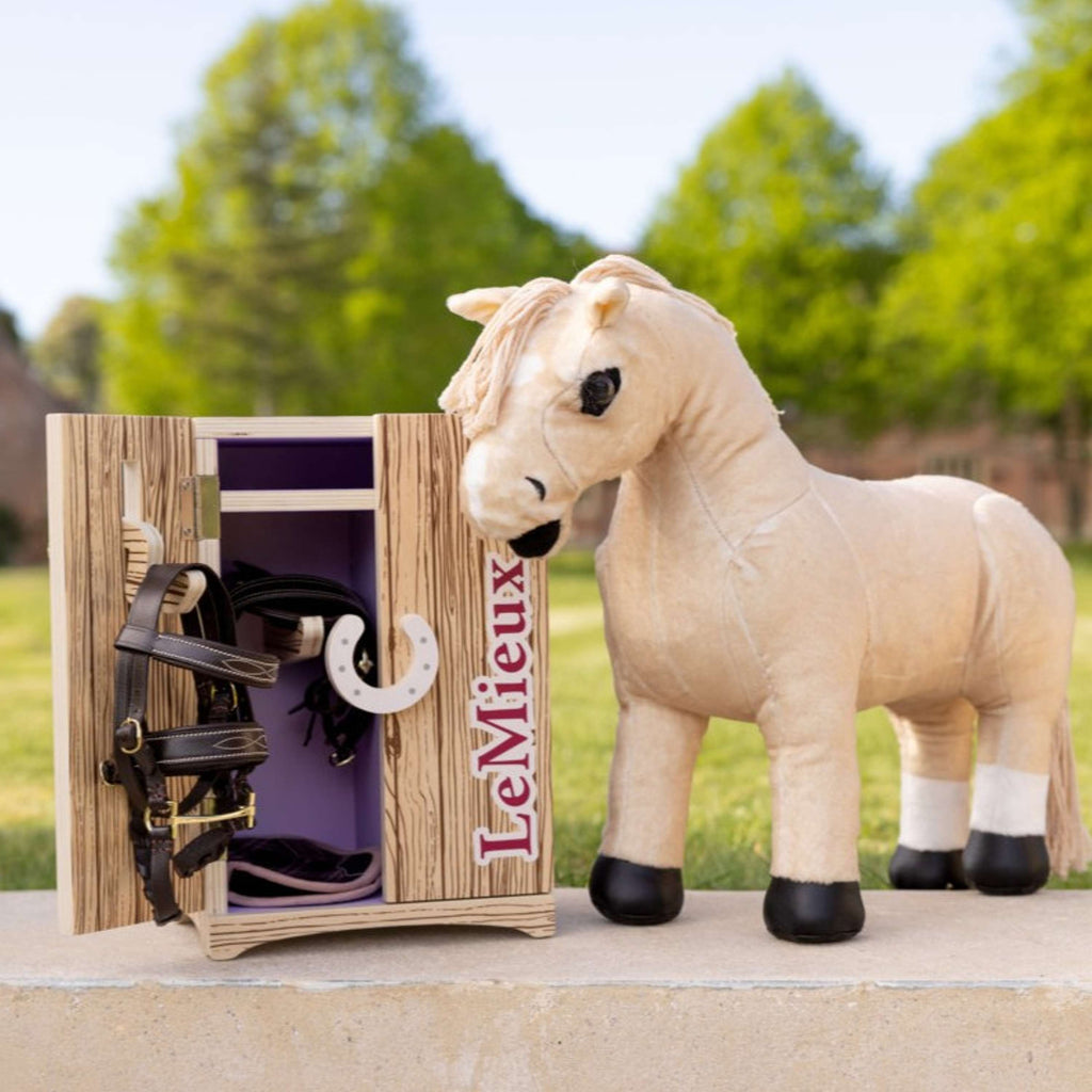 LeMieux Toy Pony Tack Locker Wooden