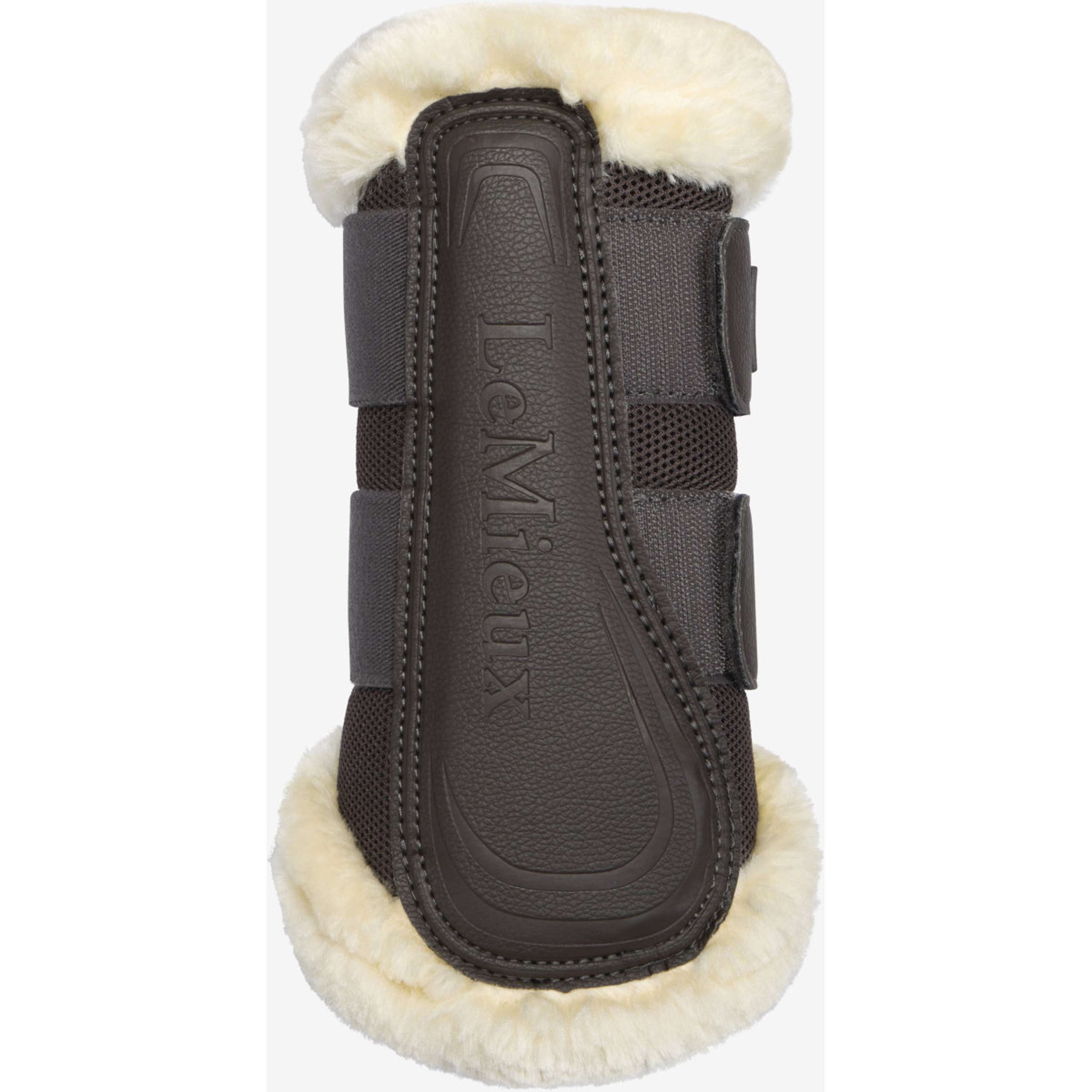 LeMieux Gamaschen Heritage Fleece Edged Cocoa